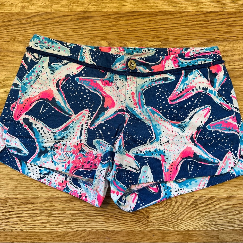 Lilly Pulitzer Shorts, Patriotic Print